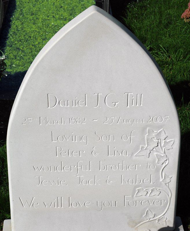 Headstone by Simon Burns-Cox