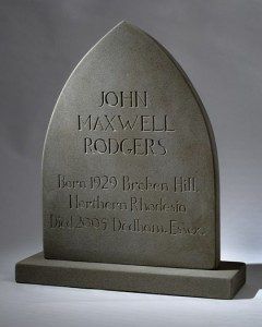 Headstone by Simon Burns-Cox