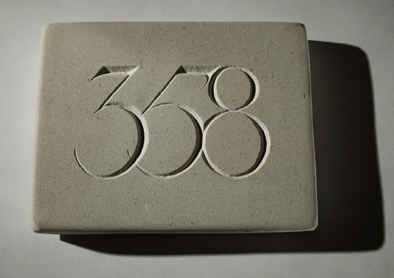 House number by Simon Burns-Cox
