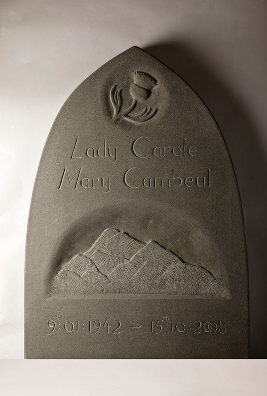 Lady Carole Headstone